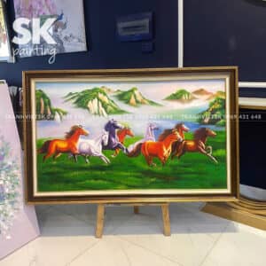 Mã Đáo Thành Công 3 - lòng tranh 70x120cm