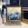 Lá lộc kim an - lòng tranh 70x70cm