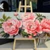Mẫu Đơn Khoe Sắc - lòng tranh 70x140cm