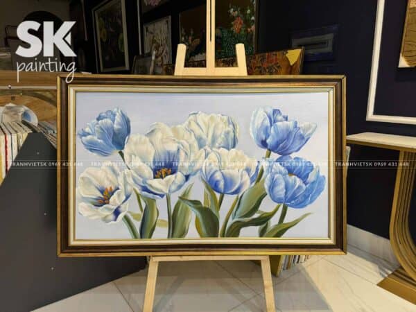 Tulip Thiên An - lòng tranh 70x120cm - Ảnh 2