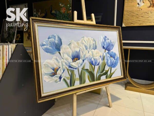 Tulip Thiên An - lòng tranh 70x120cm - Ảnh 3