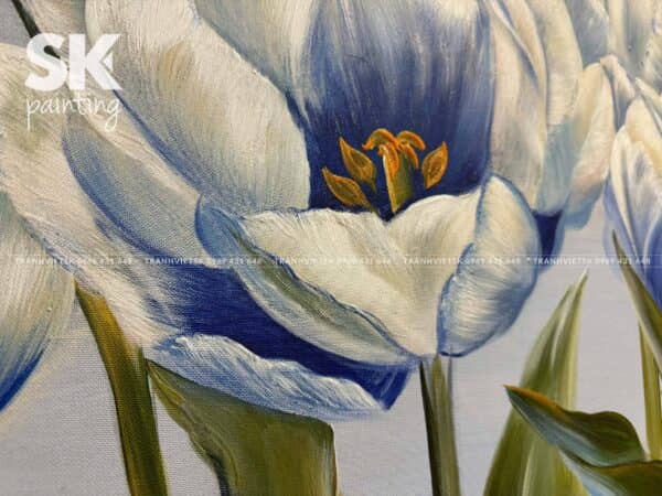 Tulip Thiên An - lòng tranh 70x120cm - Ảnh 4