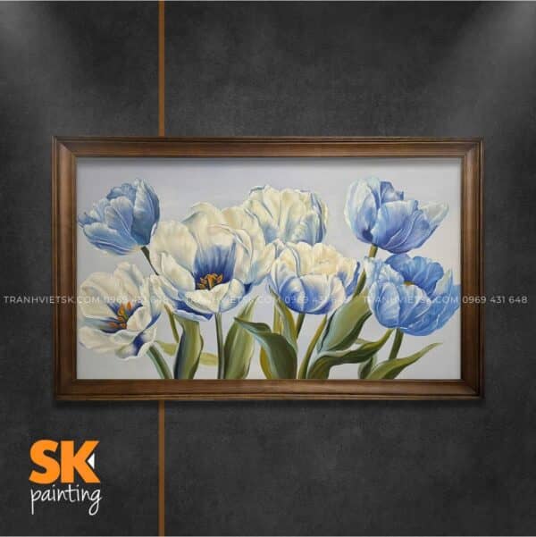 Tulip Thiên An - lòng tranh 70x120cm