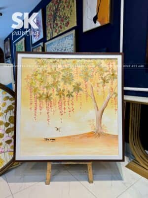 Lộc Vừng Kim Phú - kích thước 100x100cm