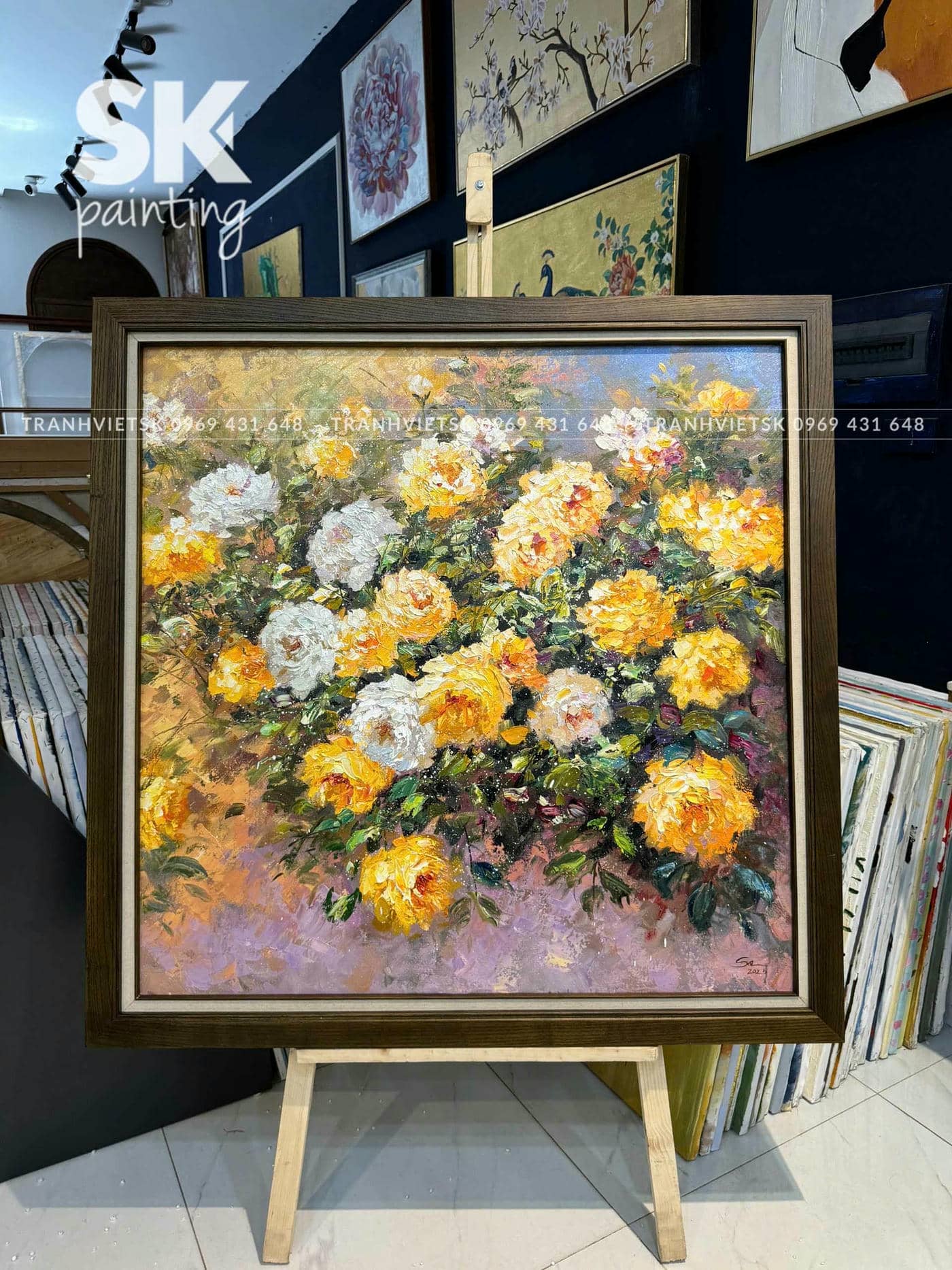 Tình Đầu - Tranh Sáng Tác Độc Bản - Ảnh 2