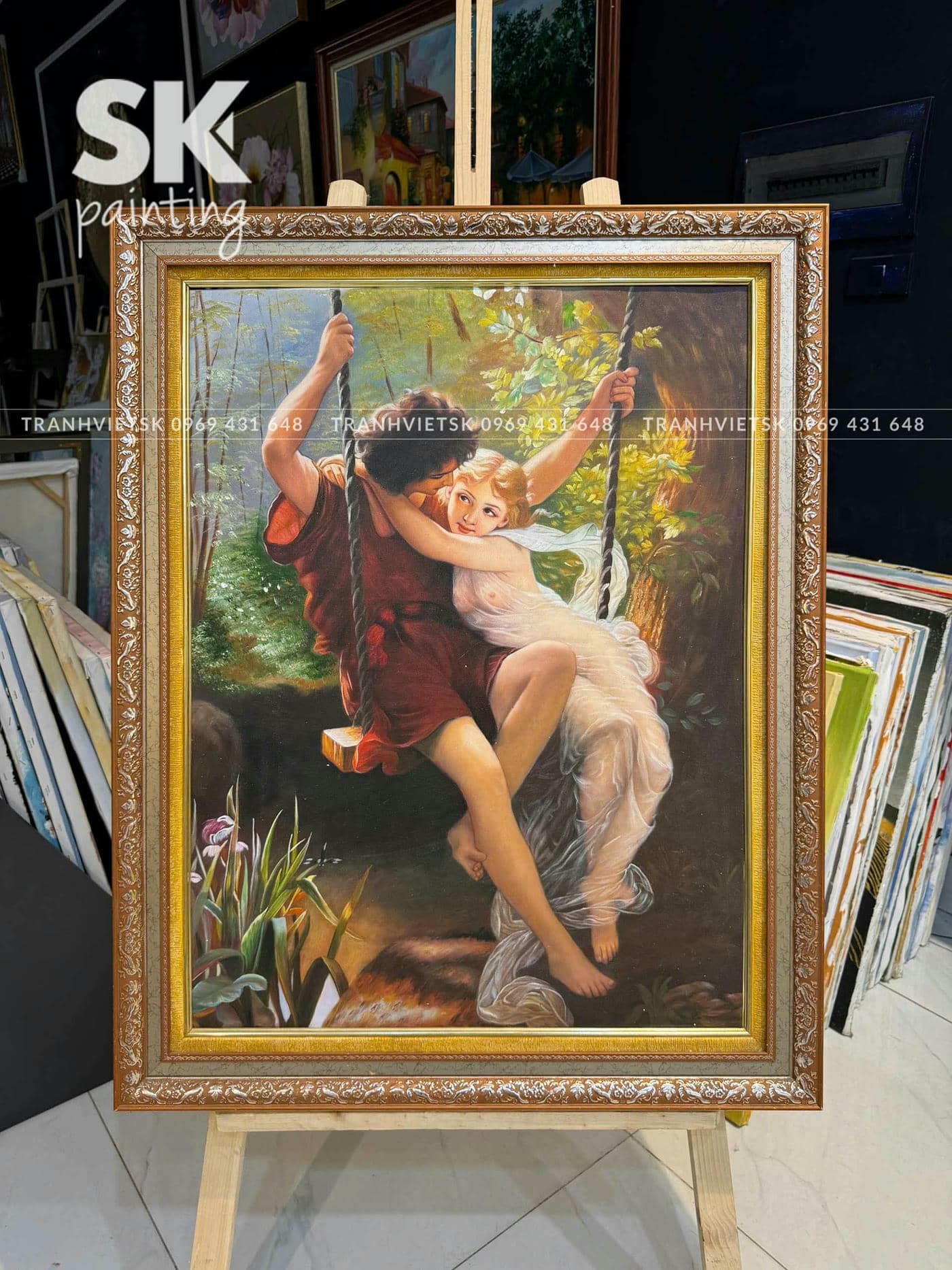 Springtime - kích thước 60x80cm