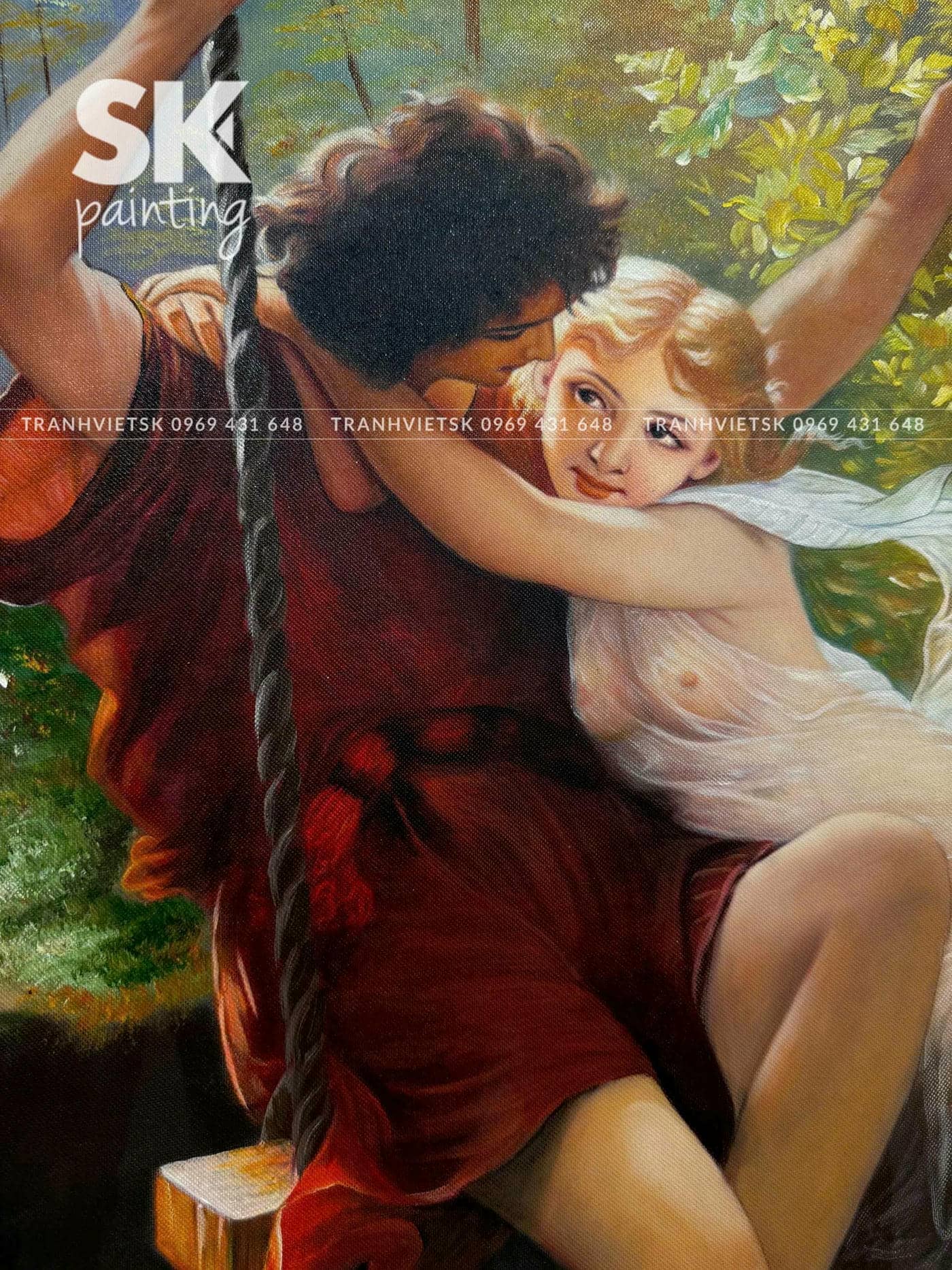 Springtime - kích thước 60x80cm - Ảnh 4