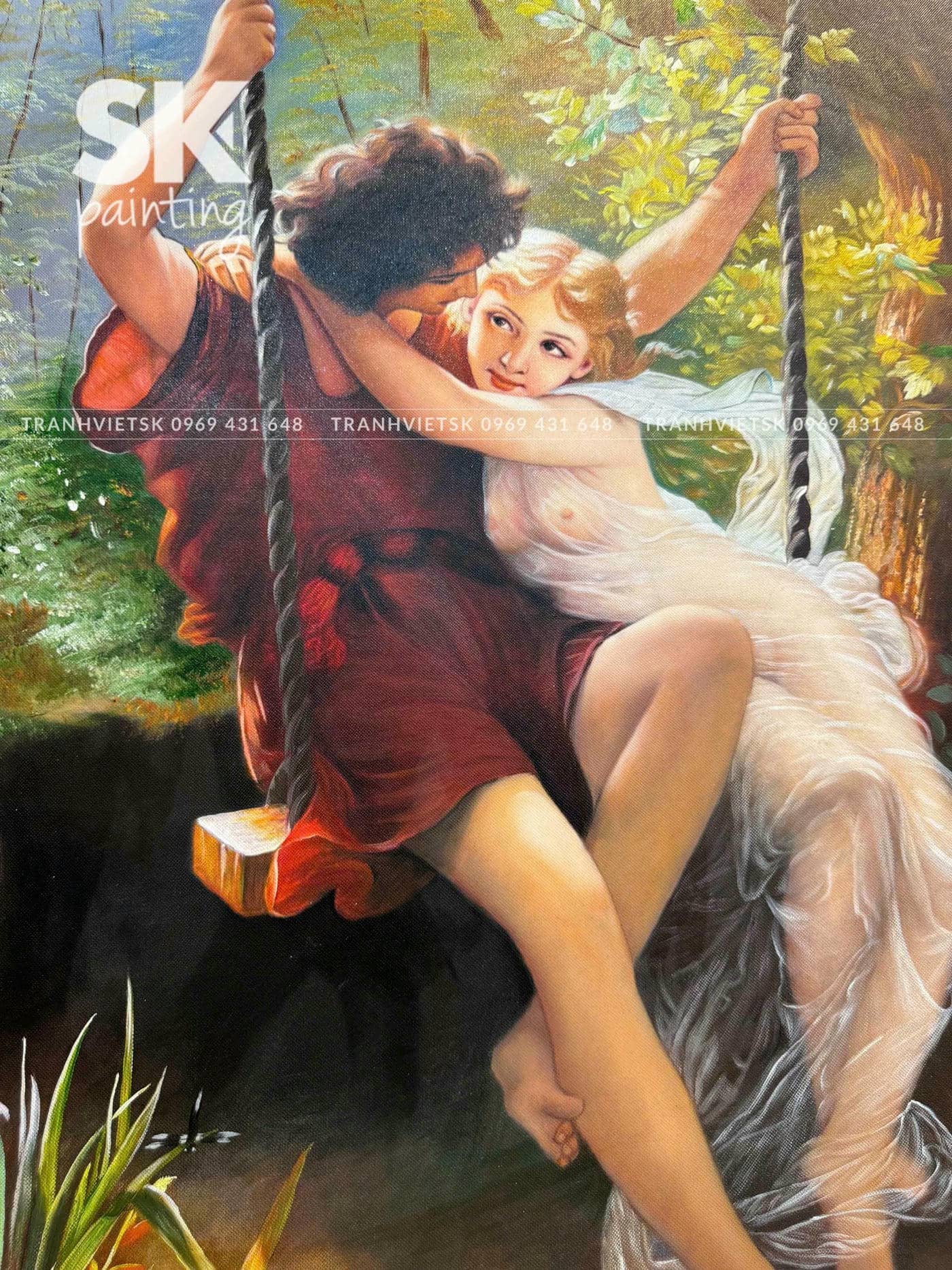 Springtime - kích thước 60x80cm - Ảnh 5