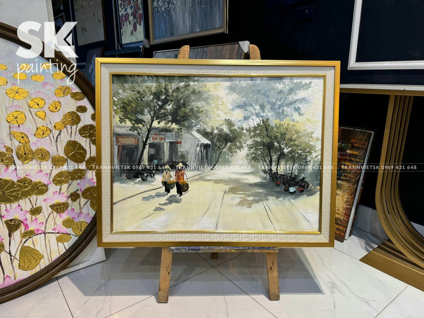 Hà Nội 2 – lòng tranh 60x80cm