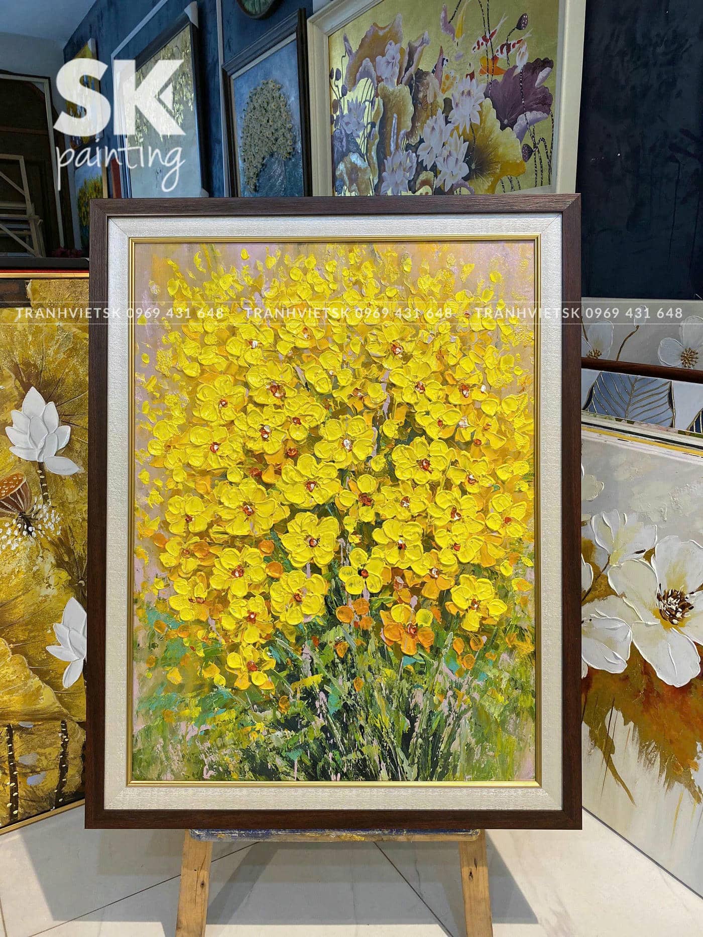 Hạ Vàng 2 – lòng tranh 60x80cm