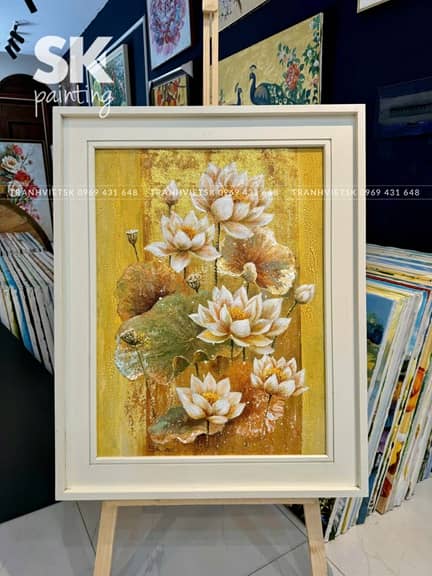 Kim Liên Hoàng Hoa - Tranh Sáng Tác Độc Quyền - Ảnh 2