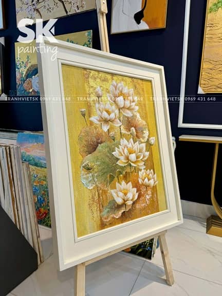 Kim Liên Hoàng Hoa - Tranh Sáng Tác Độc Quyền - Ảnh 3
