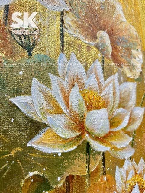 Kim Liên Hoàng Hoa - Tranh Sáng Tác Độc Quyền - Ảnh 5