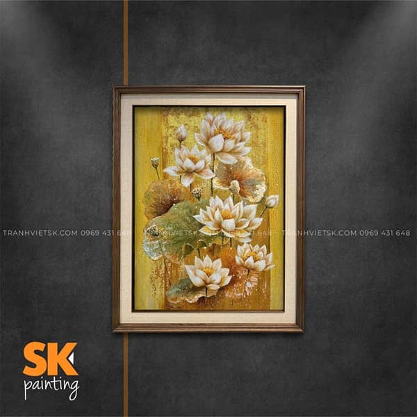 Kim Liên Hoàng Hoa - Tranh Sáng Tác Độc Quyền