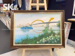 Cầu Rồng Đà Nẵng - kích thước 60x90cm