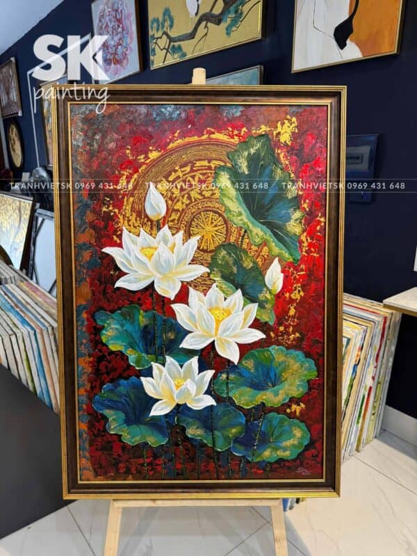 Đông Sơn Liên Hoa - Tranh Sáng Tác Độc Quyền - Ảnh 2