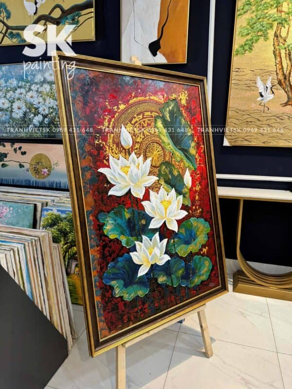 Đông Sơn Liên Hoa - Tranh Sáng Tác Độc Quyền - Ảnh 3