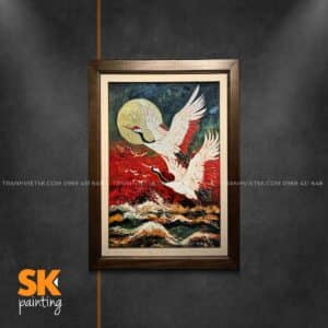 Song Hạc Kim Vượng - Tranh Sáng Tác Độc Quyền