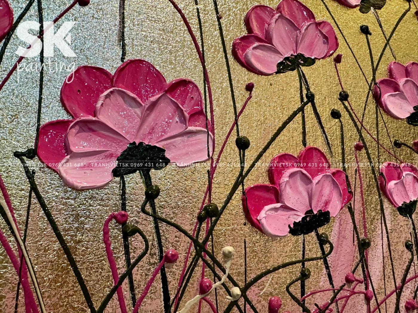 Hoàng Hoa Kim Phát 2 - Tranh Sáng Tác Độc Quyền - Ảnh 4