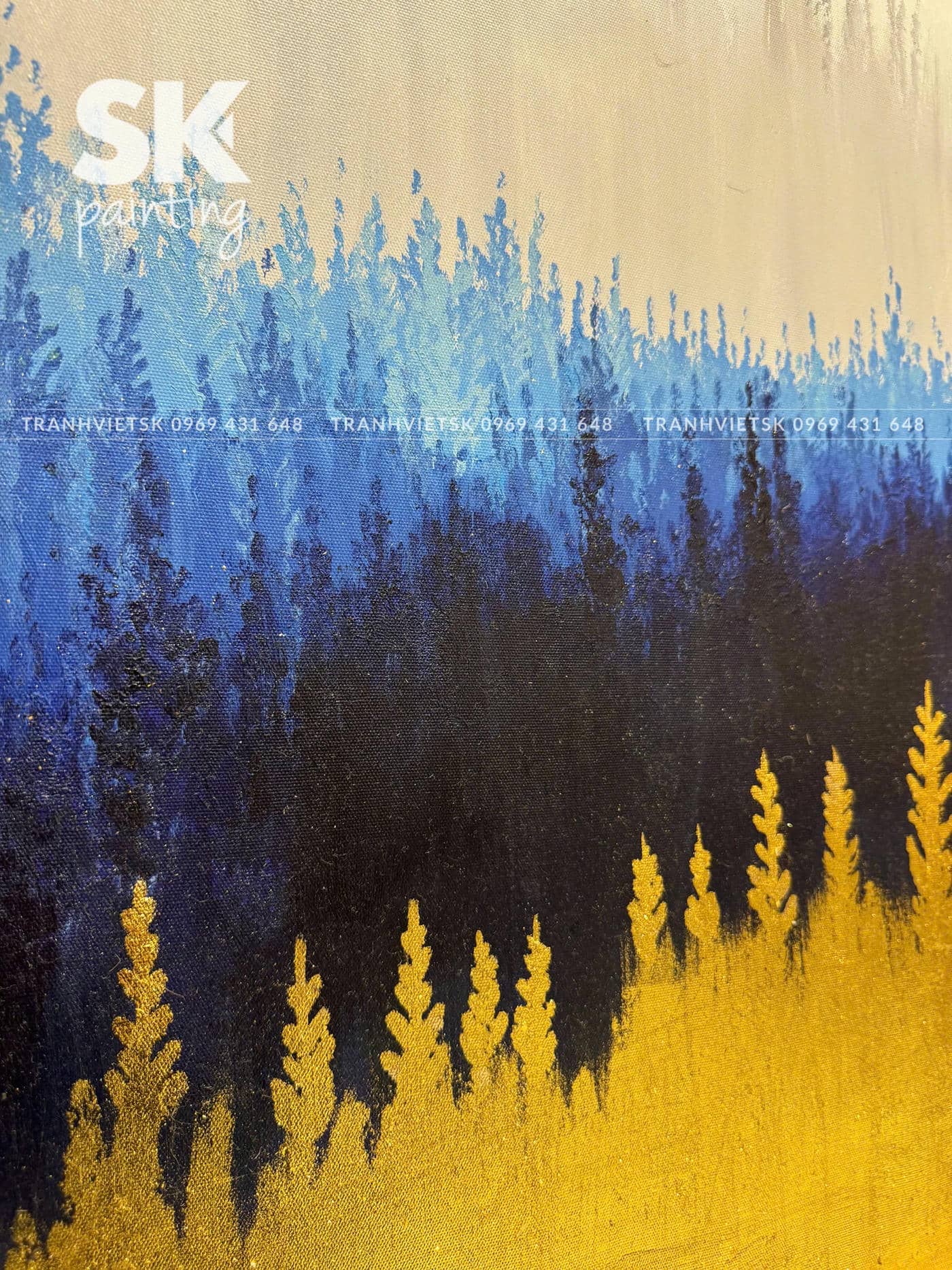 Hừng Đông 2 - lòng tranh 70x120cm - Ảnh 4