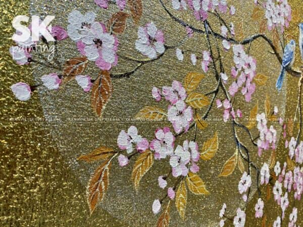 Sắc Đào Kim An - Tranh Sáng Tác Độc Quyền - Ảnh 4