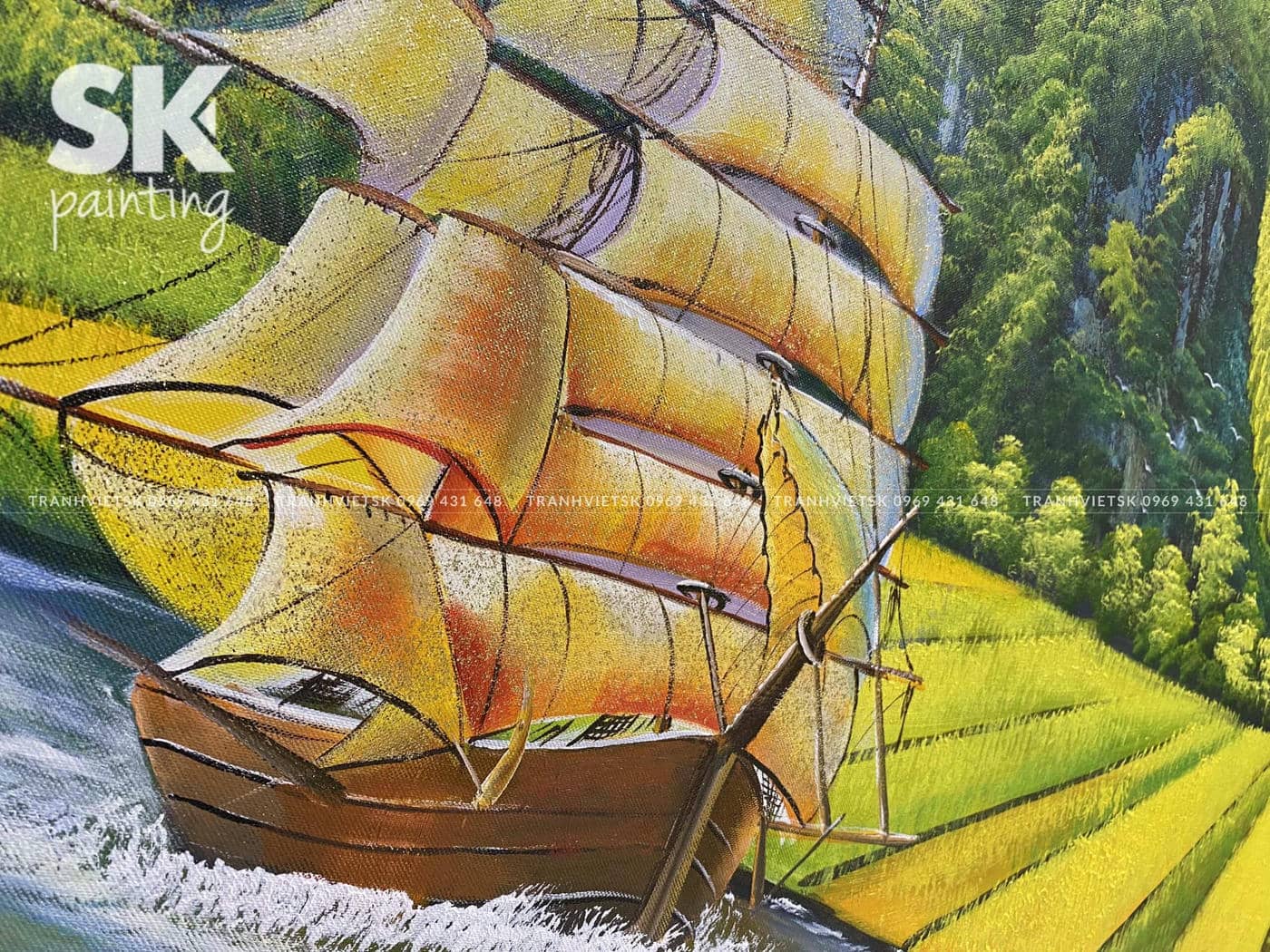 Hành Trình Xanh - Tranh Sáng Tác Độc Quyền - Ảnh 4