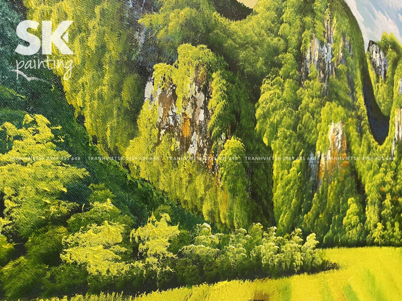 Hành Trình Xanh - Tranh Sáng Tác Độc Quyền - Ảnh 5