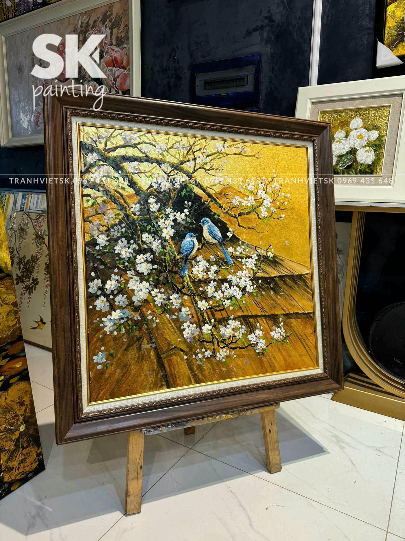 Gọi Xuân – Tranh Sáng Tác Độc Quyền - Ảnh 3
