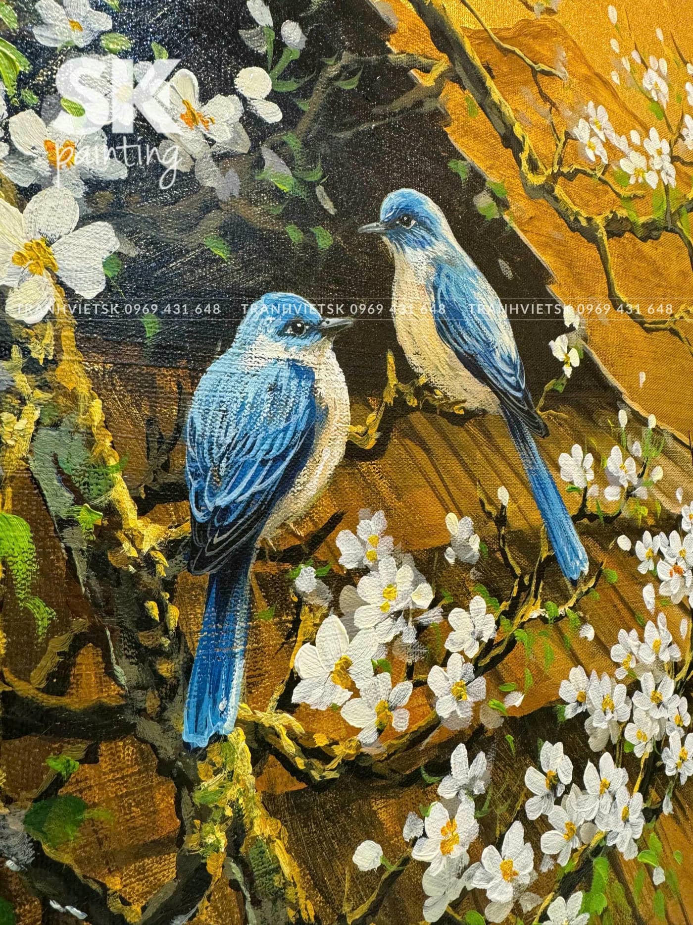 Gọi Xuân – Tranh Sáng Tác Độc Quyền - Ảnh 4