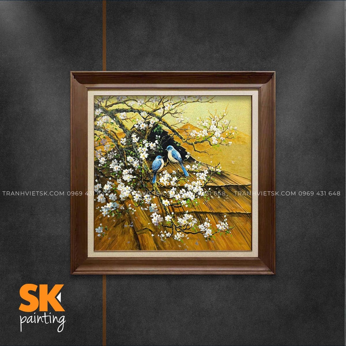 Gọi Xuân – Tranh Sáng Tác Độc Quyền