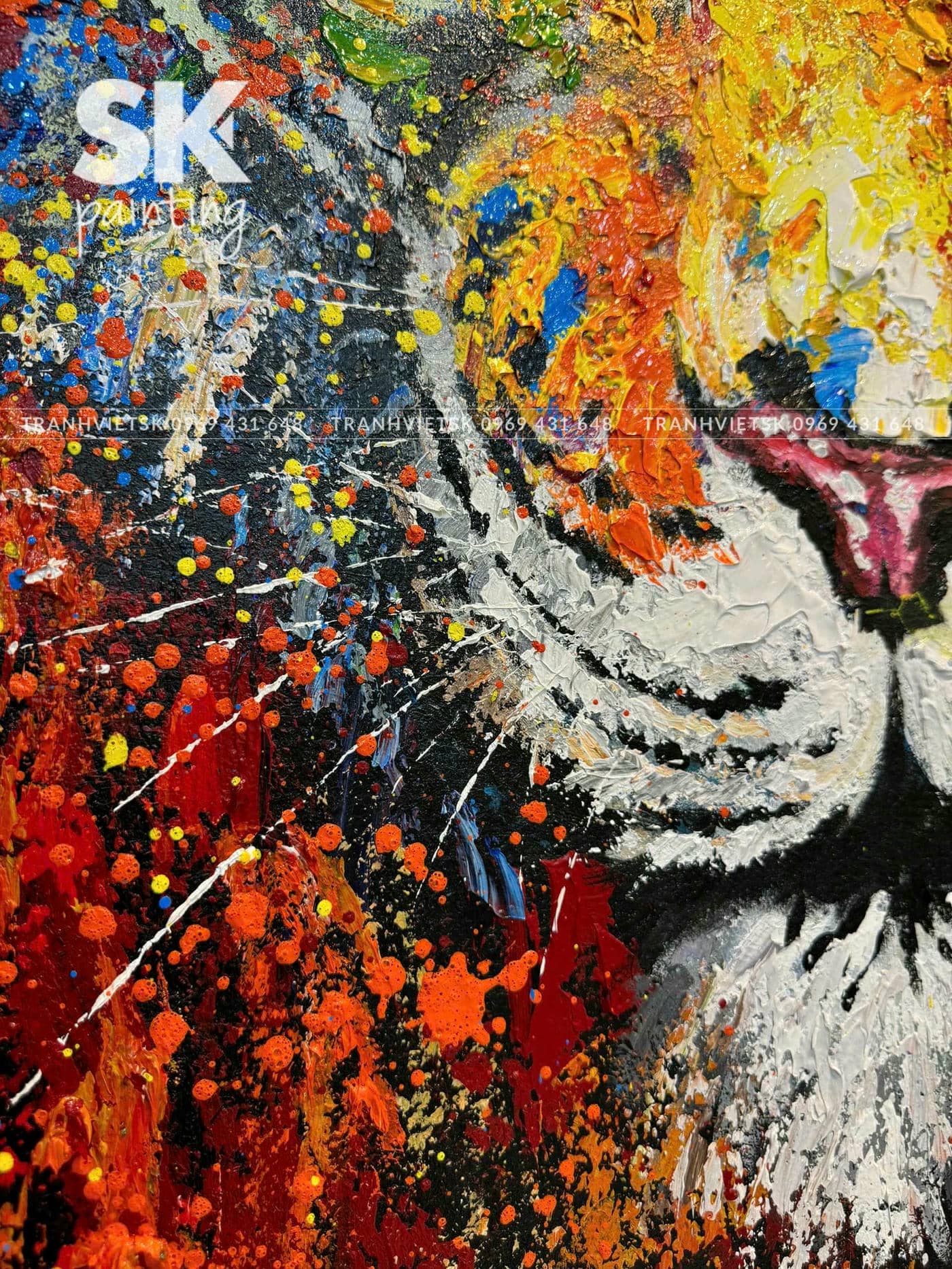 Dạ Hổ Linh Quang - Tranh Sáng Tác Độc Quyền - Ảnh 5