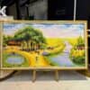 Đồng Quê Việt Nam - lòng tranh 80x150cm