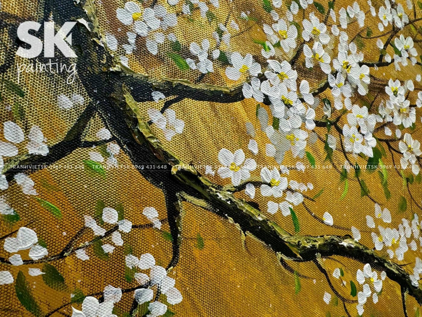 Gọi Xuân - Tranh Sáng Tác Độc Quyền - Ảnh 4