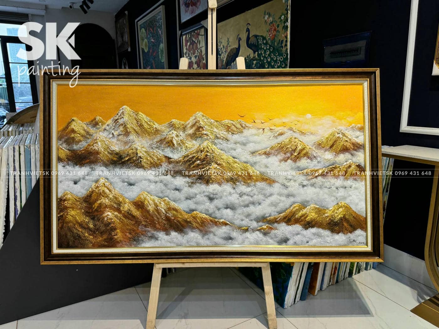 Kim Sơn Hạ Vân - Tranh Sáng Tác Độc Quyền - Ảnh 2