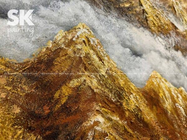 Kim Sơn Hạ Vân - Tranh Sáng Tác Độc Quyền - Ảnh 4