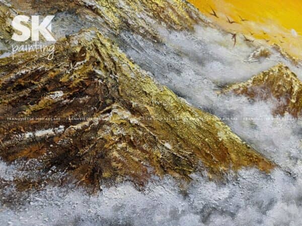 Kim Sơn Hạ Vân - Tranh Sáng Tác Độc Quyền - Ảnh 5
