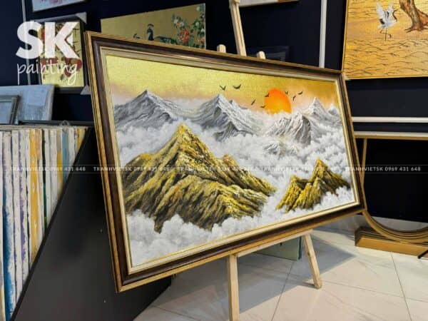 Kim Sơn Nhật Vượng - Tranh Sáng Tác Độc Quyền - Ảnh 3