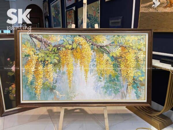 Muồng Yến Hoàng Hoa - Tranh Sáng Tác Độc Bản - Ảnh 2