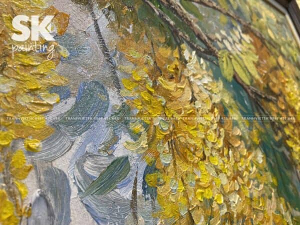 Muồng Yến Hoàng Hoa - Tranh Sáng Tác Độc Bản - Ảnh 5