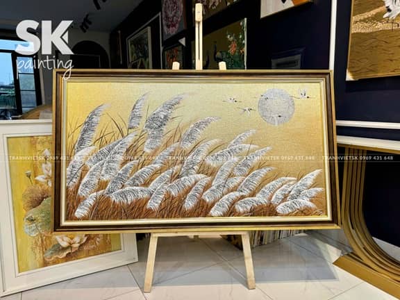Tĩnh Dạ Nguyệt Quang - Tranh Sáng Tác Độc Bản - Ảnh 2