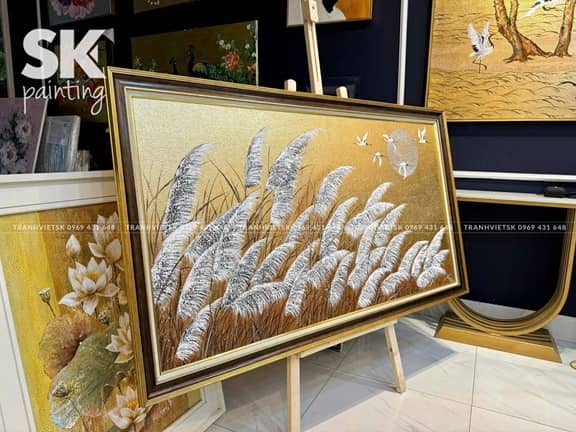 Tĩnh Dạ Nguyệt Quang - Tranh Sáng Tác Độc Bản - Ảnh 3