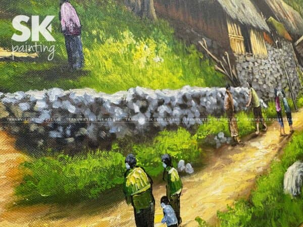 Xuân Trên Đỉnh Gió - Tranh Sáng Tác Độc Quyền - Ảnh 5
