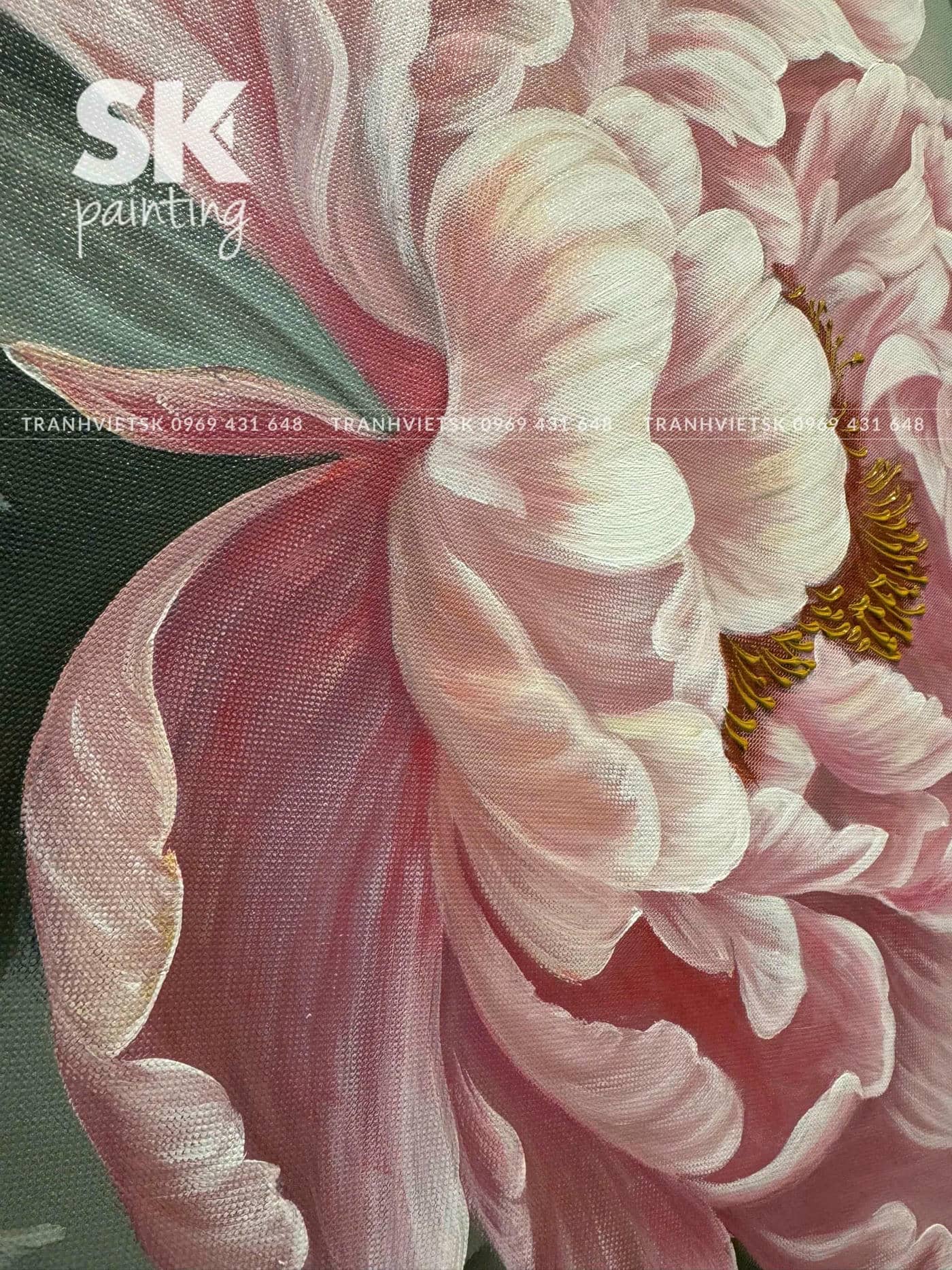 Mẫu Đơn Khoe Sắc 2 - đường kính 90cm - Ảnh 5