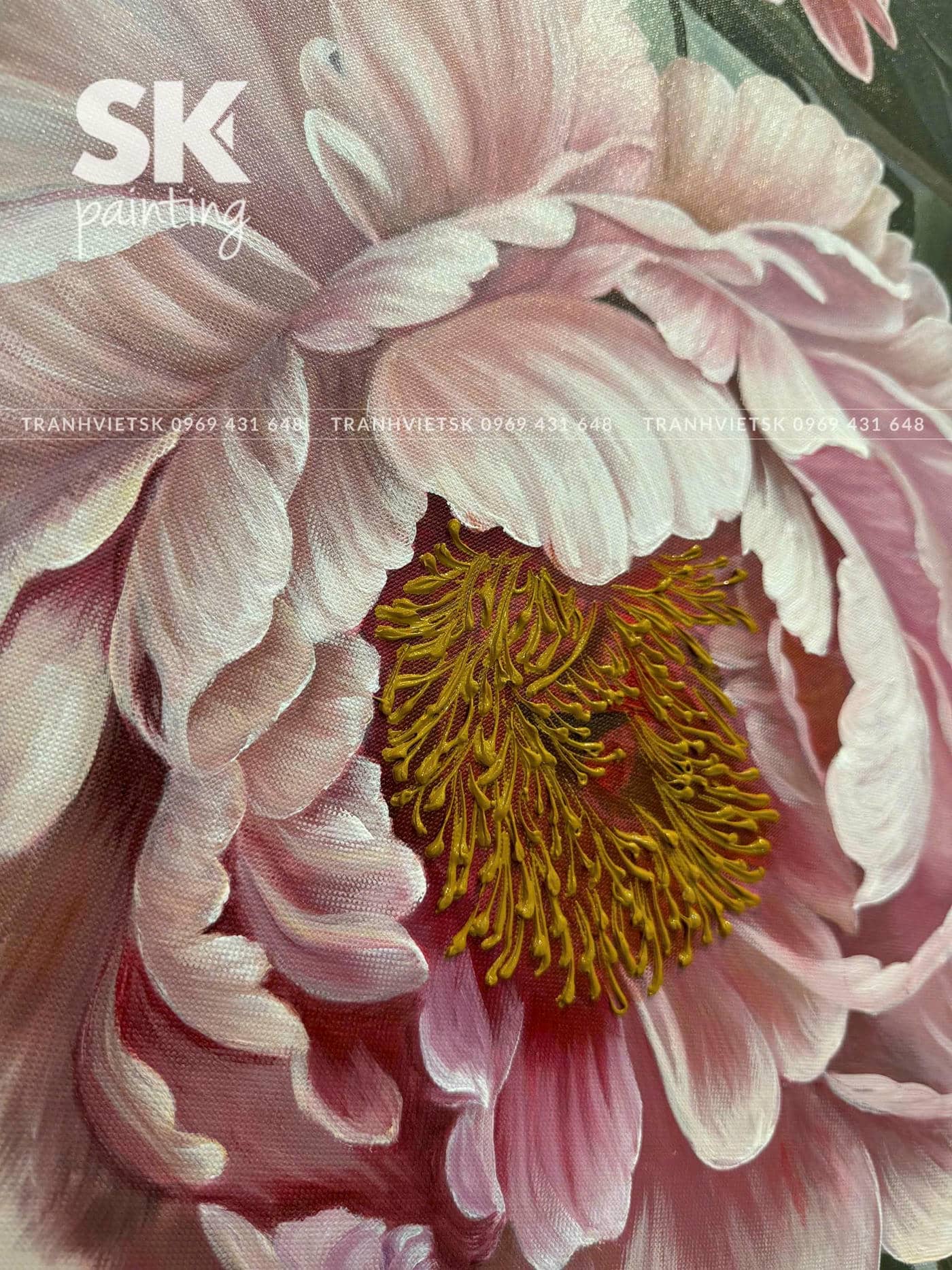 Mẫu Đơn Khoe Sắc 2 - đường kính 90cm - Ảnh 4