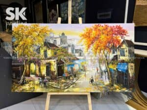 Miền Ký Ức - lòng tranh 90x160cm