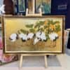 Thập Hạc An Tuế - lòng tranh 70x120cm