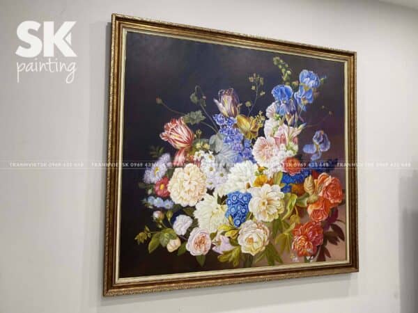 Hoa Hồng Cổ - phủ bì 146x158cm - Ảnh 3