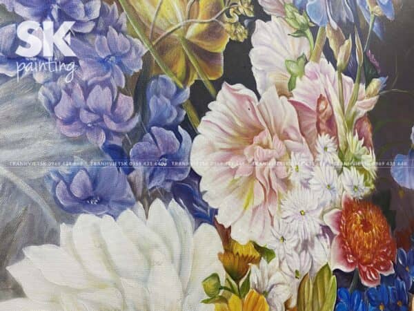 Hoa Hồng Cổ - phủ bì 146x158cm - Ảnh 4