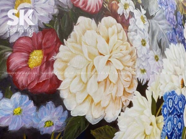 Hoa Hồng Cổ - phủ bì 146x158cm - Ảnh 5