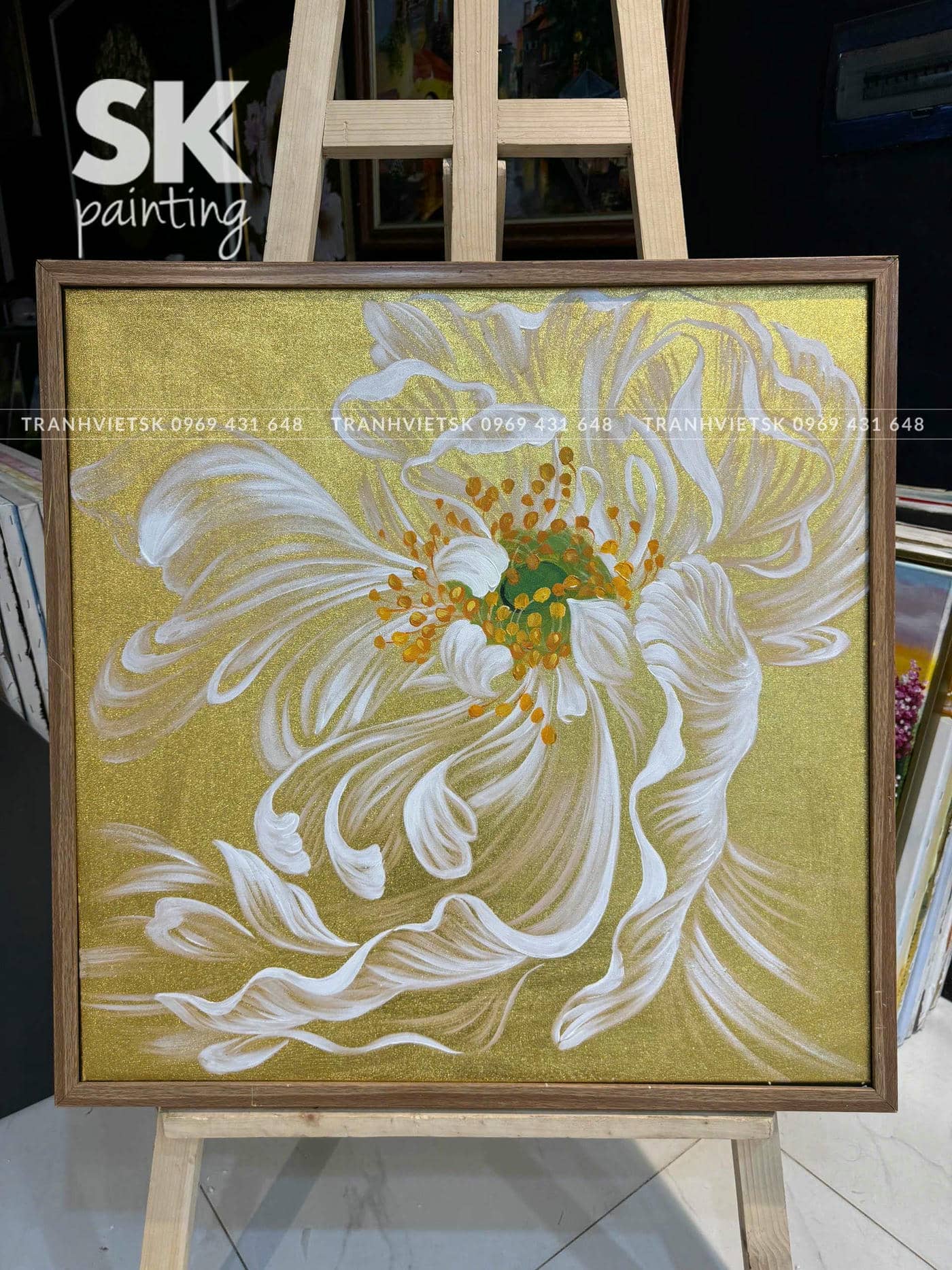 Phù Dung Kim An - kích thước 70x70cm